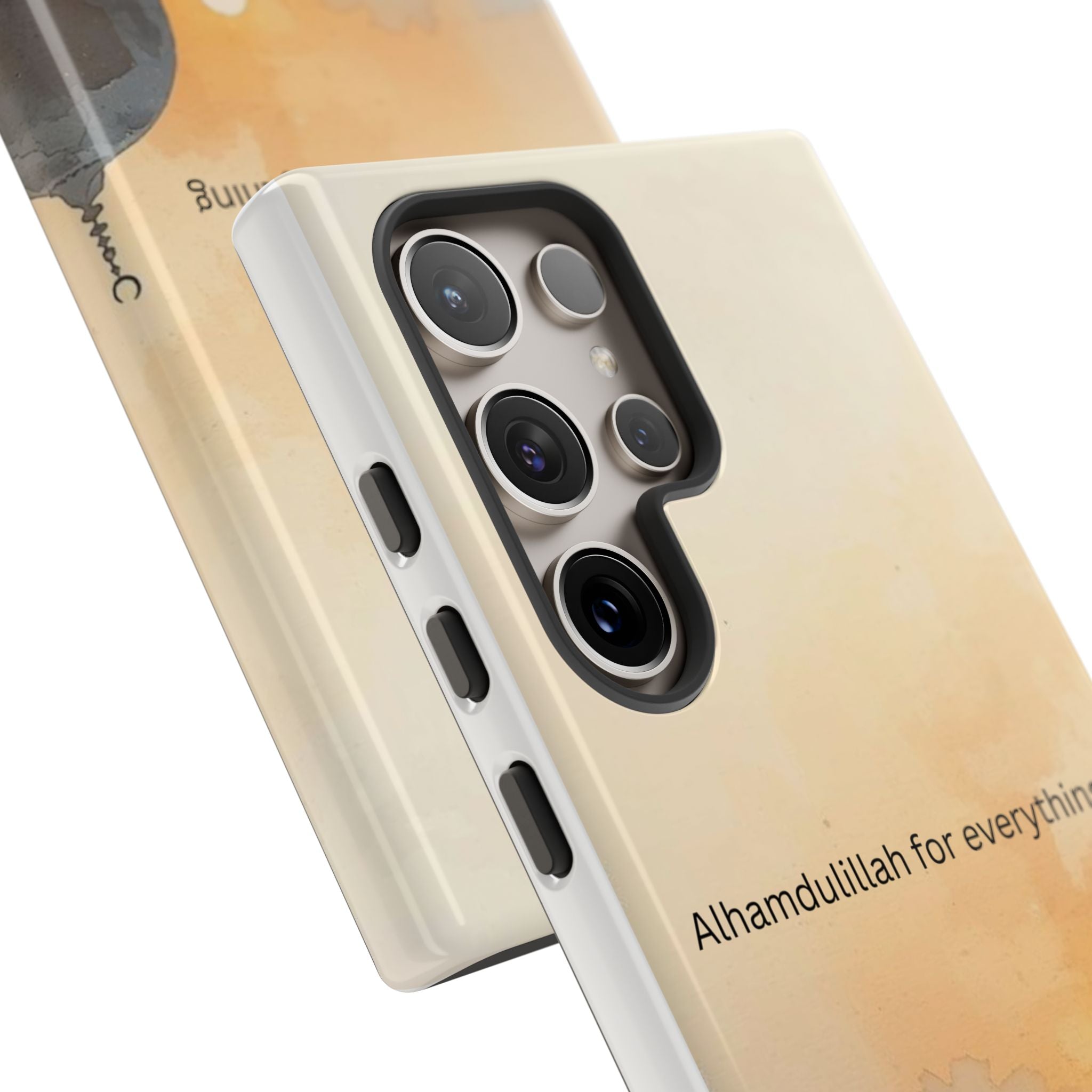 Alhamdulillah for Everything Phone Case — Islamic Mosque Sunrise Protective Cover