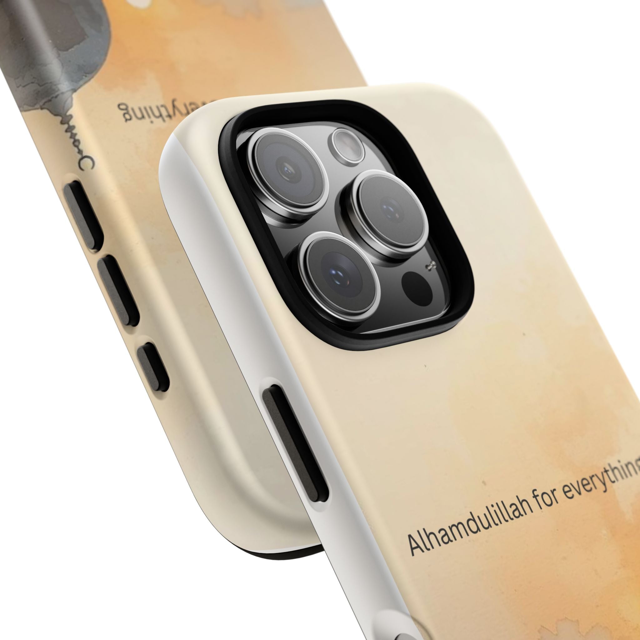 Alhamdulillah for Everything Phone Case — Islamic Mosque Sunrise Protective Cover