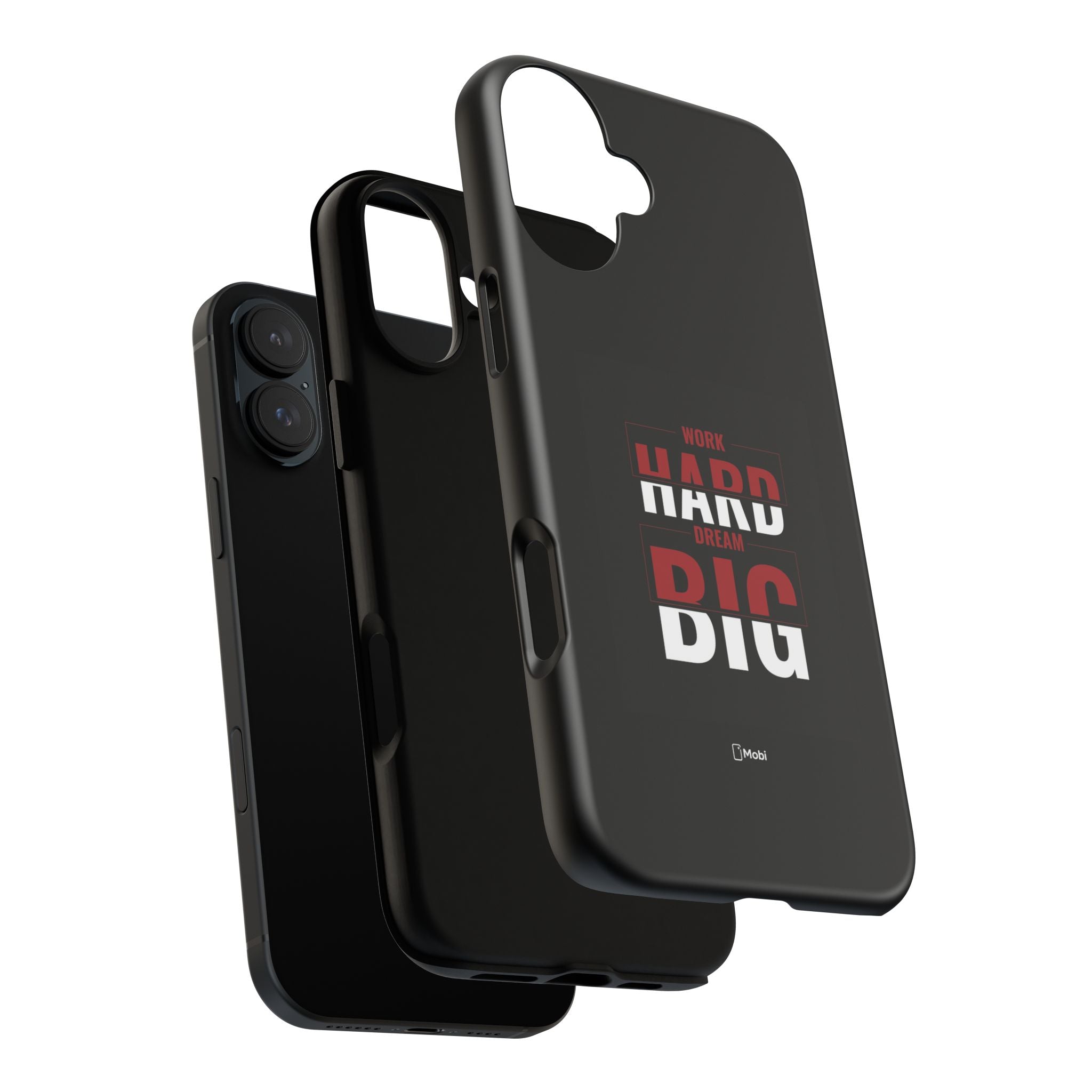 Phone Case - "Work Hard Dream Big" Motivational Tough Case