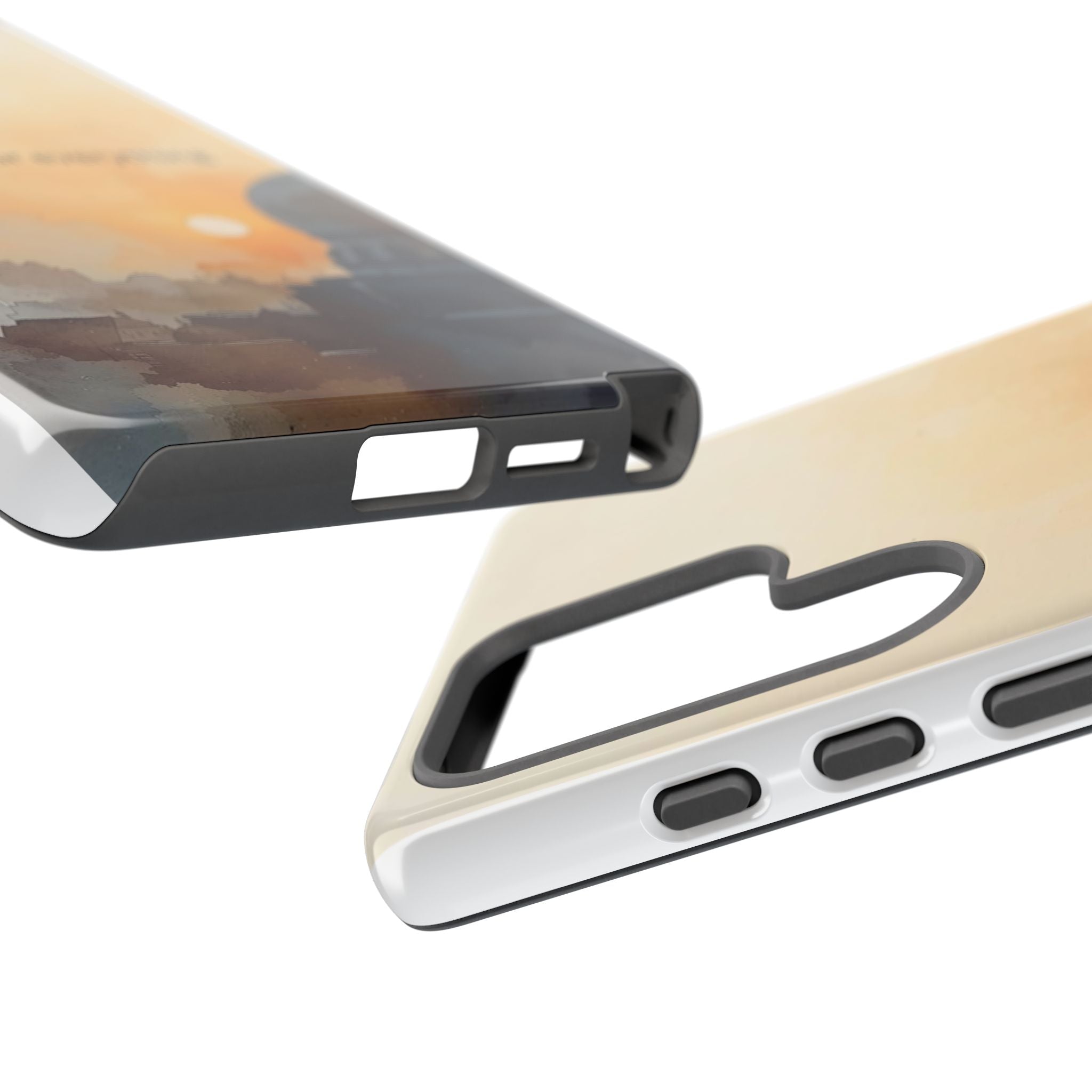 Alhamdulillah for Everything Phone Case — Islamic Mosque Sunrise Protective Cover