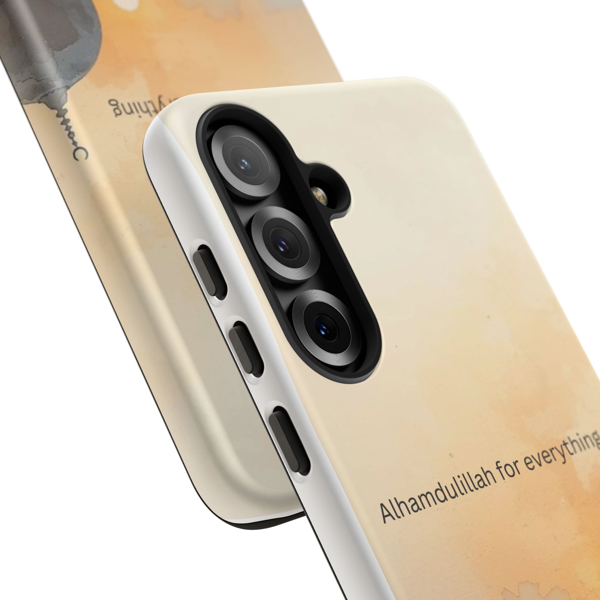 Alhamdulillah for Everything Phone Case — Islamic Mosque Sunrise Protective Cover