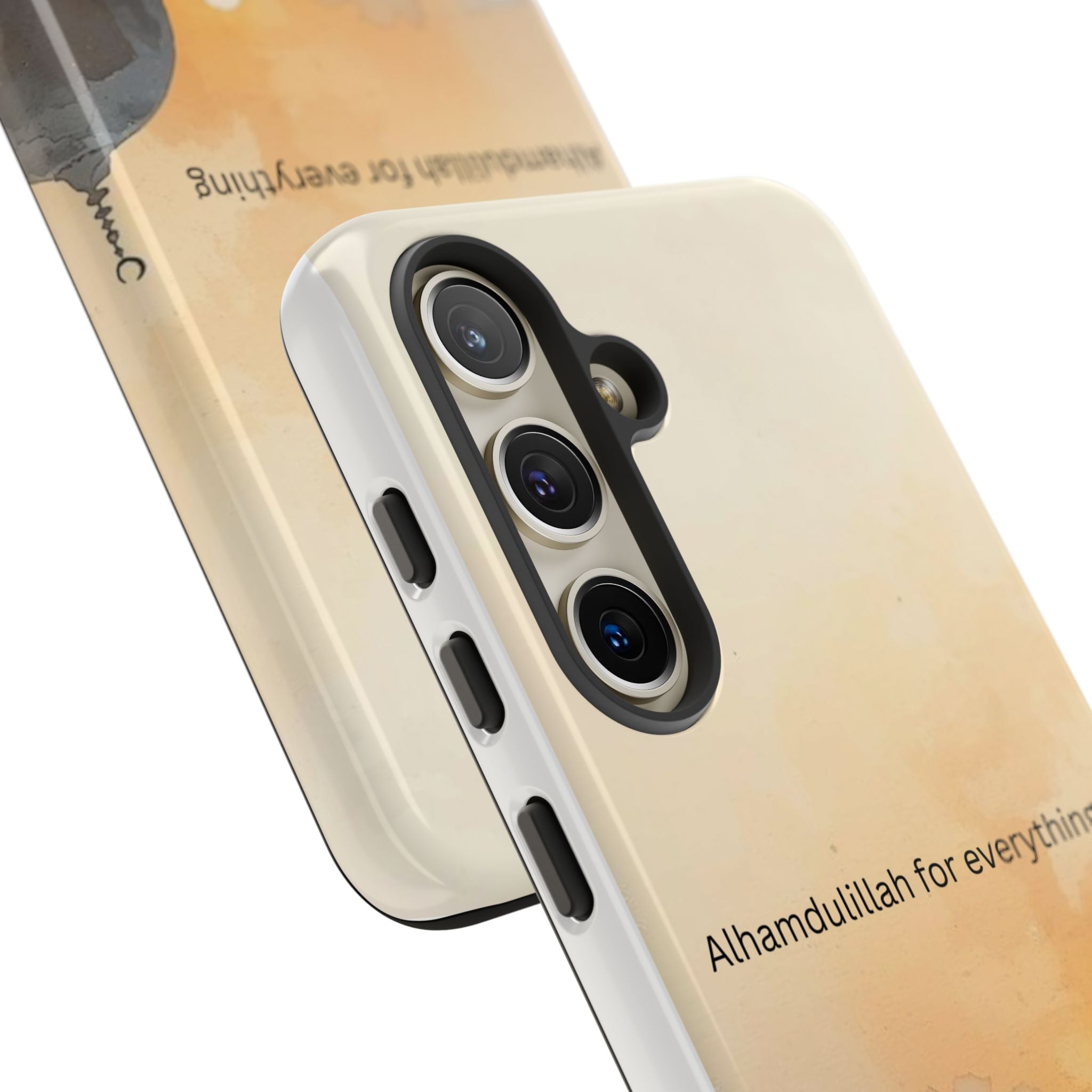 Alhamdulillah for Everything Phone Case — Islamic Mosque Sunrise Protective Cover