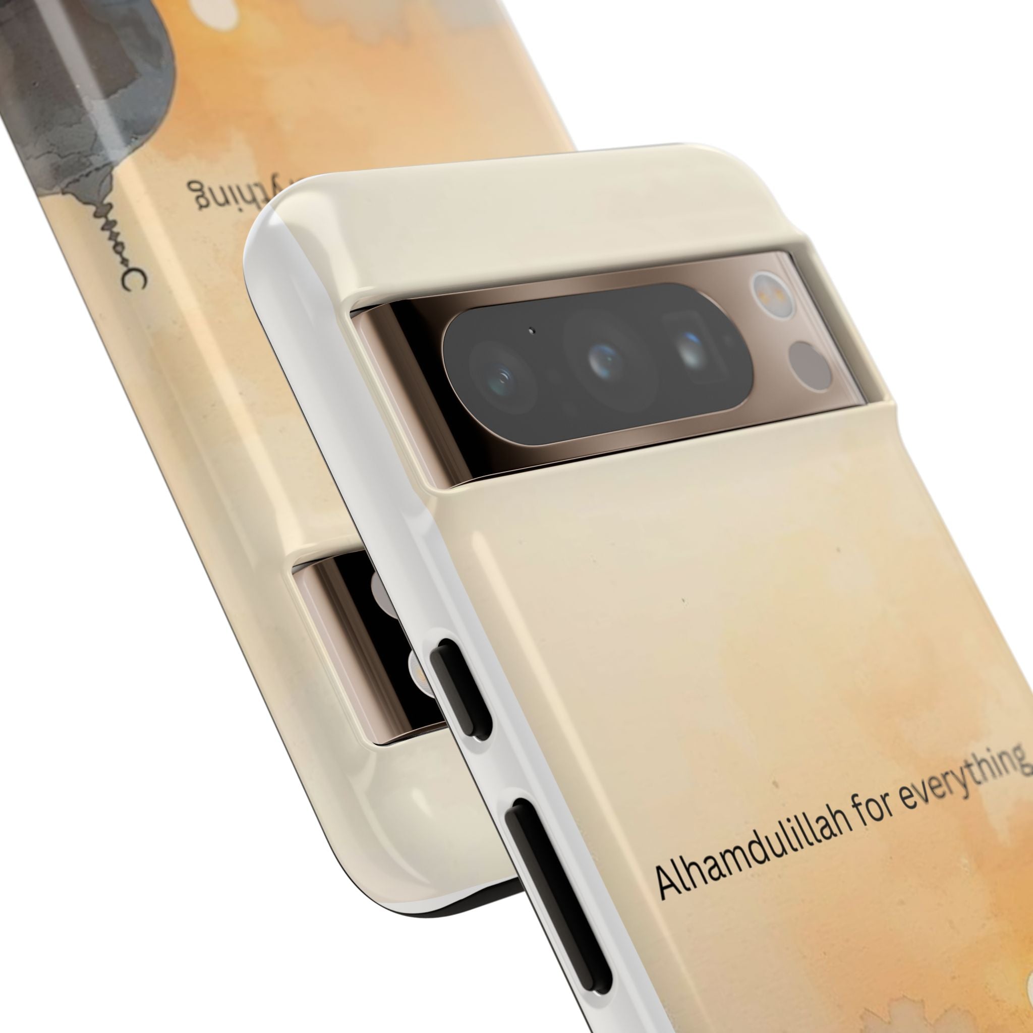 Alhamdulillah for Everything Phone Case — Islamic Mosque Sunrise Protective Cover