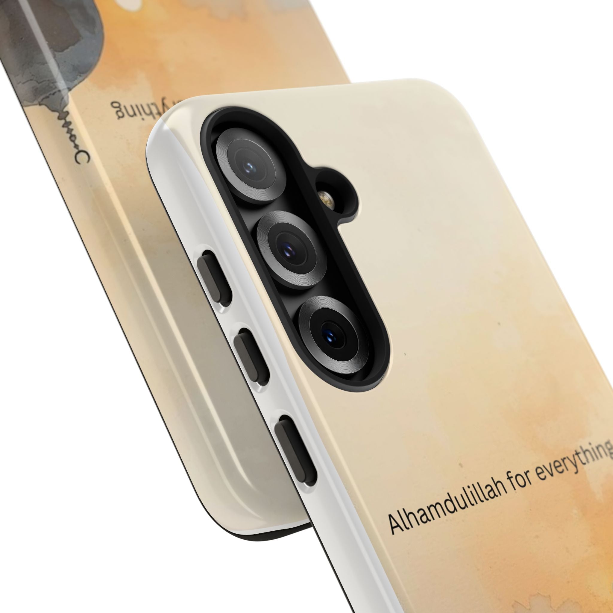 Alhamdulillah for Everything Phone Case — Islamic Mosque Sunrise Protective Cover